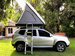 Puma RTT 4x4 met daktent (2x): Renault Duster 2.0