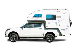 Patagonia Camper 4x4 dubbele cabine: Toyota Hilux 4x4