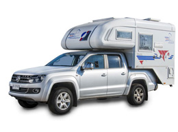 Ushuaia Camper 4x4 dubbele cabine: VW Amarok